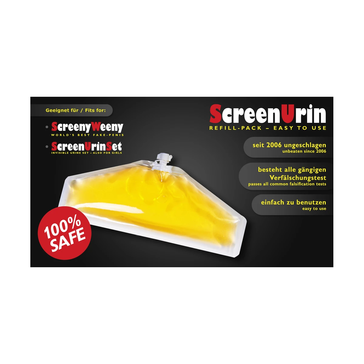 Clean Urin 80Ml Refill 1 Clean Urin 80Ml Refill