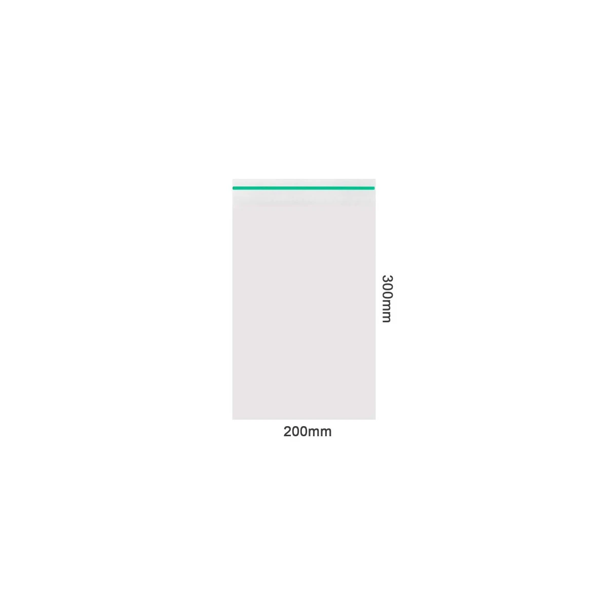 Lynlåspose 200x300x0.05 Mm 100 Stk 1 Lynlåspose 200x300x0.05 Mm 100 Stk