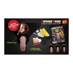 Screeny Weeny Fake Penis 5.0 Omskåret White Mulatte 7 Screeny Weeny Fake Penis 5.0 Omskåret White Mulatte -Headshoppen Salgsbutik screeny weeny fake penis 50 omskaret white mulatte 3