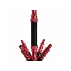 Vandpibe Kaya Elox Corbon Rød 70cm -Headshoppen Salgsbutik vandpibe kaya elox corbon rod 70cm 2